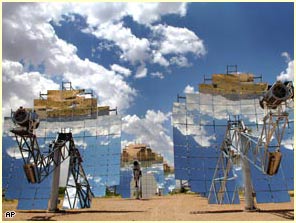 Bắt sa mạc Sahara “nhả” điện