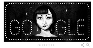 Doodle hôm nay tôn vinh ngôi sao điện ảnh người Mỹ gốc Hoa đầu tiên tại Hollywood