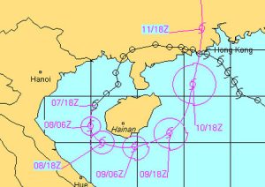 Bão số 6 đột ngột “sống lại”