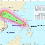 Bão Thần Sấm đổ bộ vào Vịnh Bắc Bộ