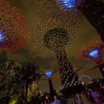 Kì ảo vườn “siêu cây” năng lượng mặt trời Singapore