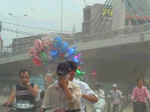 TP.HCM xuất hiện sương mù bức xạ