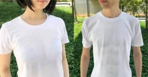 Công ty Nhật Bản phát minh ra loại áo phông đánh lừa thị giác, mặc lên là có body 6 múi