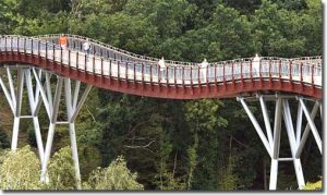 Đức khánh thành cây cầu gỗ dài nhất châu Âu