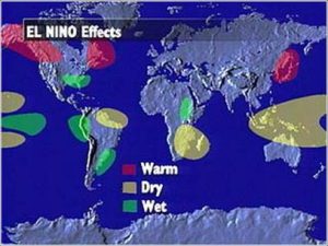 El Nino xuất hiện trở lại ở Thái Bình Dương