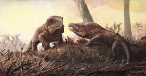 Quái vật cổ đại lai giữa cá sấu và rồng komodo
