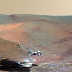 Toàn cảnh bề mặt sao Hỏa từ tàu vũ trụ Opportunity