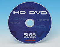 Toshiba phát triển đĩa HD DVD 3 lớp, dung lượng 51GB