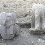 Tìm thấy tượng Pharaoh và thần cổ đại tại Ai Cập