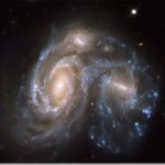 Ảnh đẹp của Hubble về các vụ va chạm thiên hà
