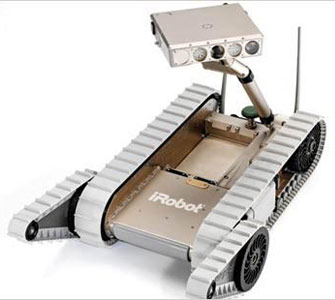 Cảnh sát Robot được trang bị súng Taser