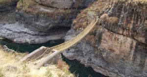 Sự thật bất ngờ về cây cầu treo cuối cùng của người Inca
