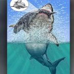 Tìm thấy hóa thạch cá voi bị quái vật megalodon ngoạm gãy lưng