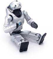 QRIO Robots của Sony với con mắt thứ ba