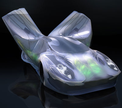 Xe hơi sinh học 3D cho tương lai
