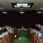 Thứ trưởng Lê Đình Tiến tiếp Đoàn cán bộ Cơ quan Năng lượng Nguyên tử Quốc tế (IAEA)