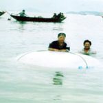 Thuyền thúng phao an toàn cho người đi biển