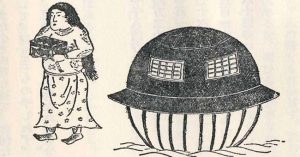 200 năm trước người Nhật đã bắt được một UFO, bằng chứng “Utsuro Bune”
