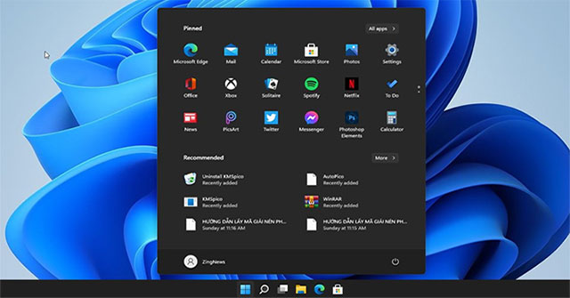 Những thay đổi trên giao diện của Windows 11