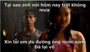 Cười vỡ bụng với ảnh chế vỡ đường ống nước sông Đà lần thứ 11