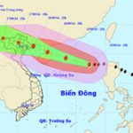 Bão Kalmaegi mạnh cấp 13, tiến thẳng vùng biển Quảng Ninh – Hải Phòng