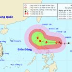 Bão Koppu giật cấp 17 tiến về biển Đông