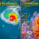 Siêu bão Mangkhut đang trên đà mạnh ngang với siêu bão Haiyan