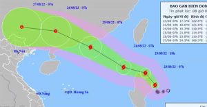 Biển Đông sắp đón cơn bão số 3 – bão Maon