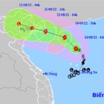 Tối nay, cơn bão số 2 (bão Mulan) vào vịnh Bắc Bộ