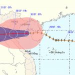 Đảo Cô Tô và Bạch Long Vĩ chịu ảnh hưởng của cơn bão số 3