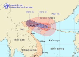 Chiều tối nay bão ảnh hưởng trực tiếp đến Quảng Ninh – Hải Phòng