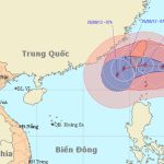 Biển động mạnh vì ảnh hưởng hoàn lưu bão Tembin