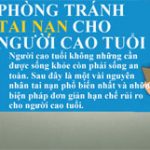 Tai nạn hay gặp ở người có tuổi