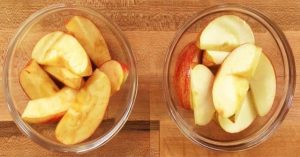 Vì sao quả táo cắt ra lại chuyển màu nâu?