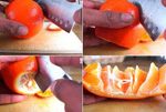 Cách bổ cam siêu nhanh