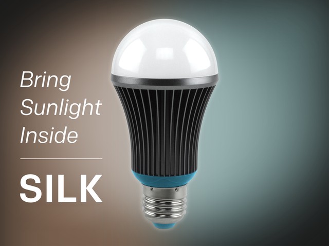 Silk Light – Bóng đèn thông minh “đọc vị” đồng hồ sinh học của người