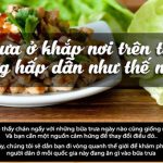 Người dân ở các quốc gia trên thế giới đang ăn gì vào bữa trưa của họ?