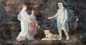 Phát hiện những bích họa về các nhân vật thần thoại thành Troy ở Pompeii
