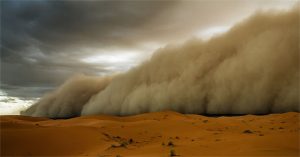 Bụi Sahara, kẻ “phá hoại” mùa hè Caribean