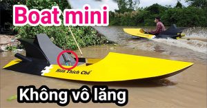 Thiết kế cano điều khiển như… máy bay, thợ máy Việt được khen ngợi hết lời