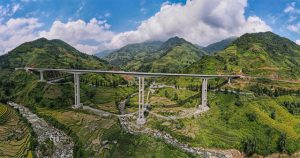 Cầu có trụ cao nhất Việt Nam trước ngày thông xe