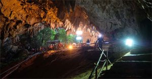 Cấu trúc hang động cản trở giải cứu đội bóng nhí Thái Lan
