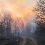Chernobyl cháy lớn, mức phóng xạ trong khu vực cao gấp 16 lần mức bình thường