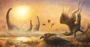 Hóa thạch tiết lộ loài “chim răng thỏ” kỳ dị sống cùng thời với khủng long