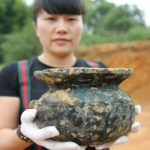 Tìm thấy cổ vật đồng đen thời Xuân Thu Chiến Quốc