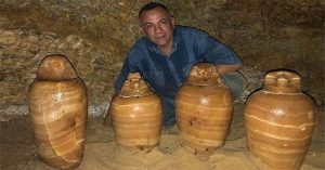 Phát hiện mộ đại thần trông coi kho bạc của pharaoh
