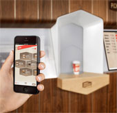 Máy pha cà phê theo đơn đặt hàng từ điện thoại