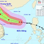 Bão số 7 giật cấp 17 tiến thẳng Quảng Ninh – Nam Định