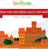 Những công trình kiến trúc bằng gạch hoành tráng nhất thế giới
