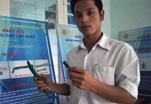 Dao cạo mủ cao su lắp ghép được